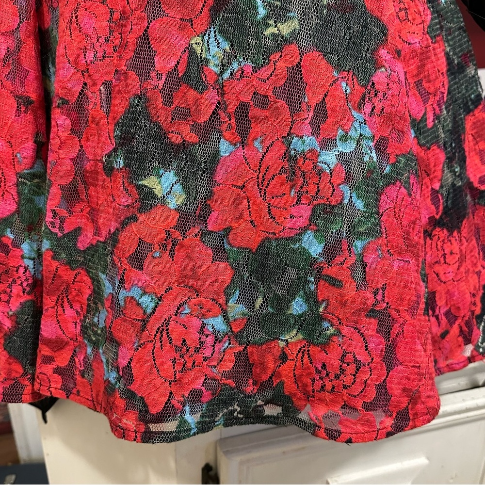 Anthropologie Tracy Reese Noisette RARE Floral Lace Midi Dress XS 2 - Picture 5 of 14